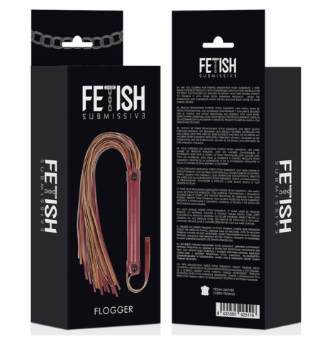 Frustino FETISH SUBMISSIVE DARK ROOM FLOGGER VEGAN LEATHER - Fruste...