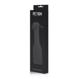 Sculacciatore FETISH SUBMISSIVE BLACK PADDLE WITH STITCHING - Frust...