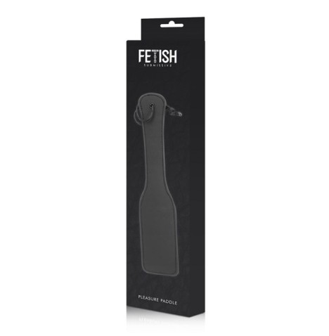 Sculacciatore FETISH SUBMISSIVE BLACK PADDLE WITH STITCHING - Frust...