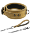 Collare con guinzaglio FETISH SUBMISSIVE ORIGIN COLLAR WITH LEASH