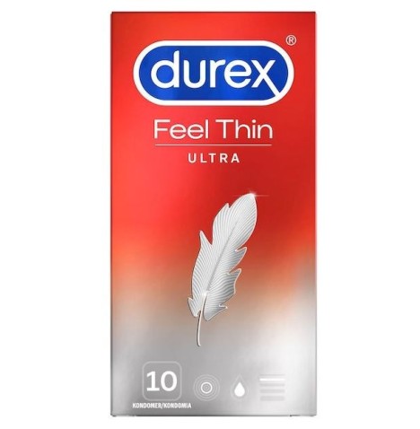 Preservativi DUREX Ultra Thin 10 pz - Profilattici - Sexy Shop Ingr...