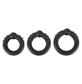 Anello fallico Silicone Steel Rings kit - Anelli Fallici - Sexy Sho...