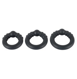 Anello fallico Silicone Steel Rings kit - Anelli Fallici - Sexy Sho...