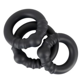 Anello fallico Silicone Steel Rings kit - Anelli Fallici - Sexy Sho...