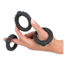 Anello fallico Silicone Steel Rings kit - Anelli Fallici - Sexy Sho...