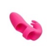 Vibratore rabbit da dito Silicone Marvelous Pleaser