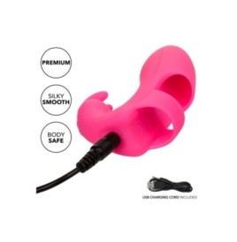 Vibratore rabbit da dito Silicone Marvelous Pleaser - Stimolatori V...