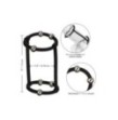 Anello fallico doppio Beaded Silicone Enhancer Cage