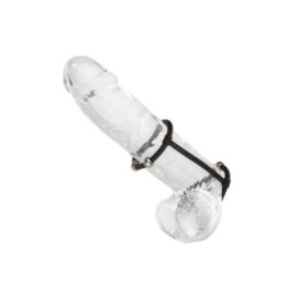 Anello fallico doppio Beaded Silicone Enhancer Cage - Anelli Fallic...