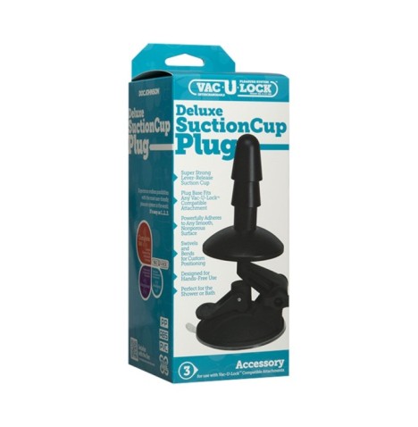 Ventosa per vibratore fallo Deluxe Suction Cup Plug Acc. - Oggettis...