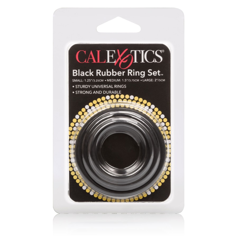 Anello fallico kit Rubber Ring - 3 Piece Set