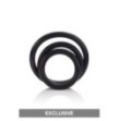 Anello fallico kit Rubber Ring - 3 Piece Set