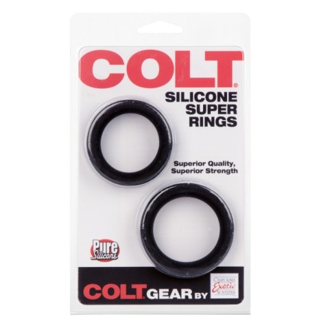 Anello fallico set COLT Silicone Super Rings - Anelli Fallici - Sex...