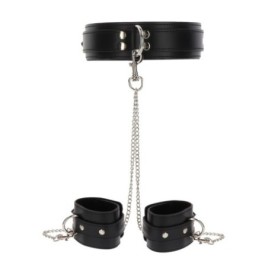 Collare con manette Heavy Collar and Wrist Cuffs - Sadomaso - Sexy ...