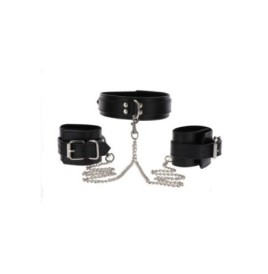 Collare con manette Heavy Collar and Wrist Cuffs - Sadomaso - Sexy ...