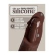 Fallo realistico 7 Inch 2Density Silicone Cock