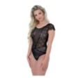 Body perizoma Floral Lace and Mesh Teddy