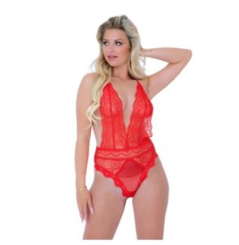 Body Deep-V Lace Teddy - Body e Babydoll - Sexy Shop Ingrosso