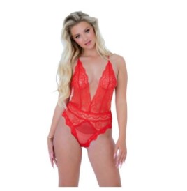 Body Deep-V Lace Teddy - Body e Babydoll - Sexy Shop Ingrosso