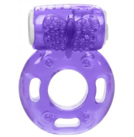 Anello fallico vibrante Vibrating Ring viola - Anelli Fallici - Sex...