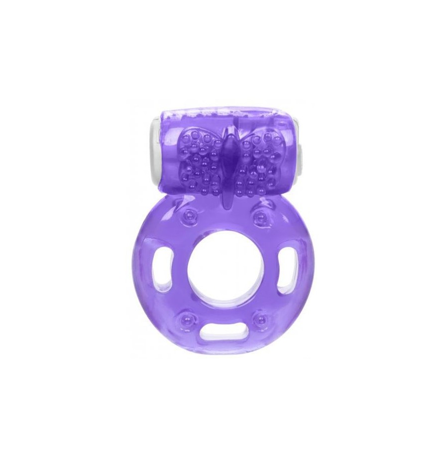 Anello fallico vibrante Vibrating Ring viola