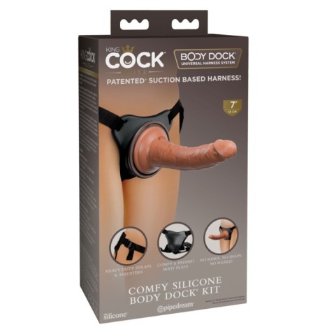 Fallo indossabile Comfy Silic. Body Dock Kit - Sex toys - Sexy Shop...