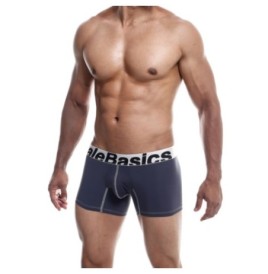 Boxer grigio uomo MaleBasics Microfiber - Abbigliamento Sexy Uomo -...