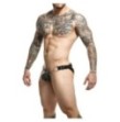 Perizoma uomo verde militare DNGEON Snap Jockstrap