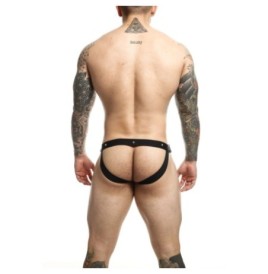 Perizoma uomo grigio militare DNGEON Snap Jockstrap - Tanga e Periz...