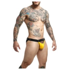 Perizoma uomo giallo DNGEON Peakaboo Jock - Tanga e Perizoma - Sexy...