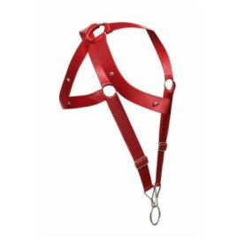 Pettorina rossa DNGEON Crossback Harness - Tanga e Perizoma - Sexy ...