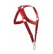 Pettorina rossa DNGEON Crossback Harness