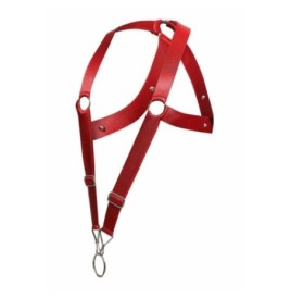 Pettorina rossa DNGEON Crossback Harness - Tanga e Perizoma - Sexy ...