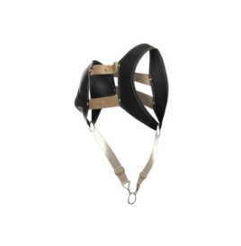 Pettorina nera e oro DNGEON Top Cockring Harness - Tanga e Perizoma...