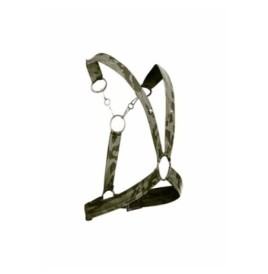 Pettorina verde militare DNGEON Cross Chain Harness - Tanga e Periz...