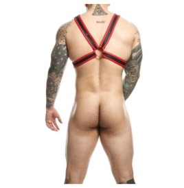 Pettorina rossa DNGEON Cross Chain Harness - Tanga e Perizoma - Sex...