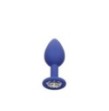 Kit plug anale Cheeky Gems 3 Pcs blu