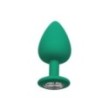 Kit plug anale Cheeky Gems 3 Pcs verde