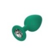 Kit plug anale Cheeky Gems 3 Pcs verde