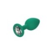 Kit plug anale Cheeky Gems 3 Pcs verde