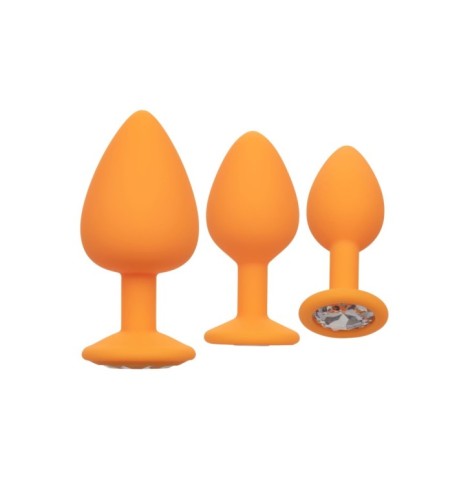 Kit plug anale Cheeky Gems 3 Pcs - Plug Anale - Sexy Shop Ingrosso