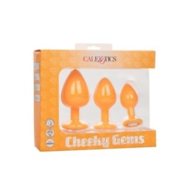 Kit plug anale Cheeky Gems 3 Pcs - Plug Anale - Sexy Shop Ingrosso