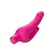 Vibratore doppio rosa Rechargeable Stud Over Under