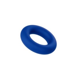 Anello fallico blu in silicone stimolatore per pene e testicoli mig...