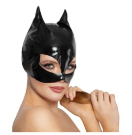 Maschera nera sexy da gatta fetish catwoman - Abbigliamento Sexy Do...