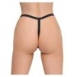 Perizoma nero lucido intimo erotico lack string