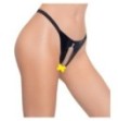 Perizoma nero lucido intimo erotico lack string