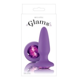 Plug anale viola Glams Gem Plug - Plug Anale - Sexy Shop Ingrosso