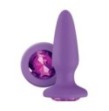 Plug anale viola Glams Gem Plug