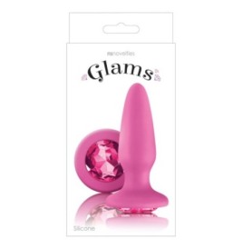 Plug anale rosa Glams Gem Plug - Plug Anale - Sexy Shop Ingrosso